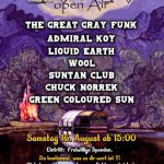 Elements Open Air 2025 Festival poster for Elements Open Air Festival 2025 in Waldhausen with The Great Gray Funk.