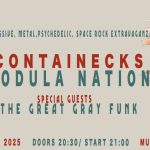 Music-House 2025 Extravaganza UPDATED Concert poster for The Great Gray Funk and Modula Nation in Graz on Spetember 05th, 2025.